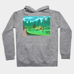 Admiring the hedges Hoodie